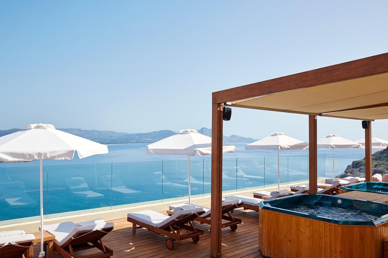 Lindos Blu Luxury Hotel-Adults Only Kültér fotó